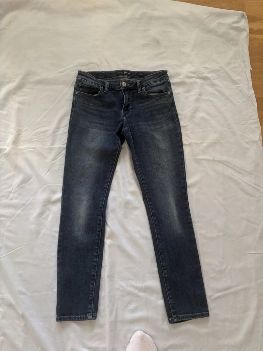 Lucky Brand Women's Skinny Jeans — Dark Indigo Wash